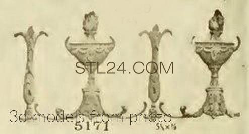 Фризы (FRIESE_0084 -  | 3D model 3DSMAX / OBJ / STL) 3D модель для ЧПУ станка